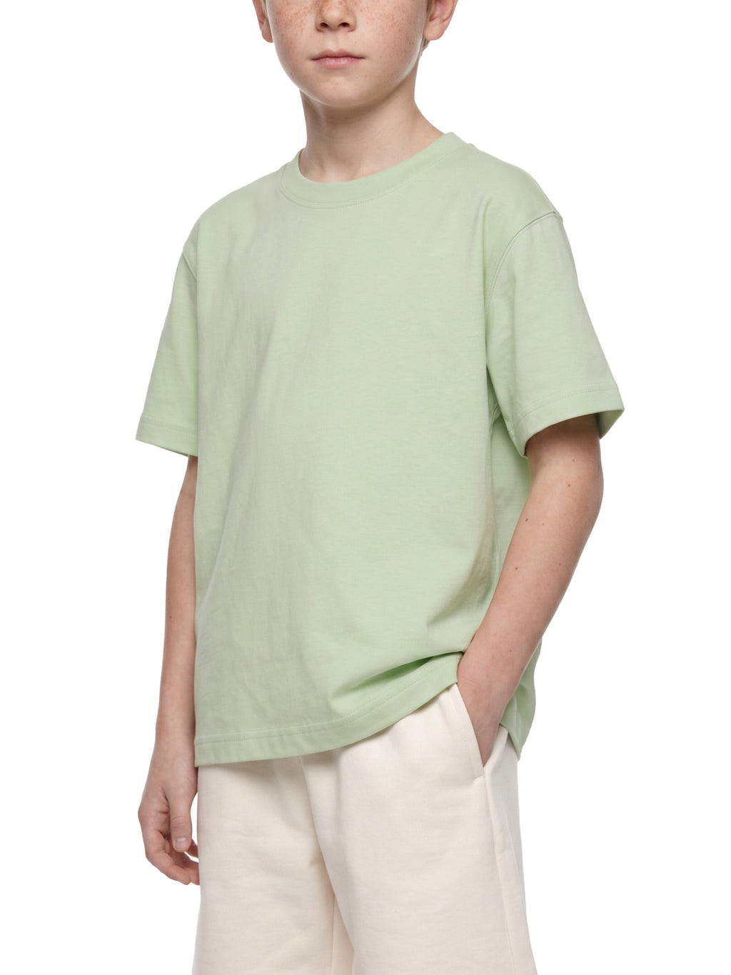 Kids' Solid Crewneck T-Shirt