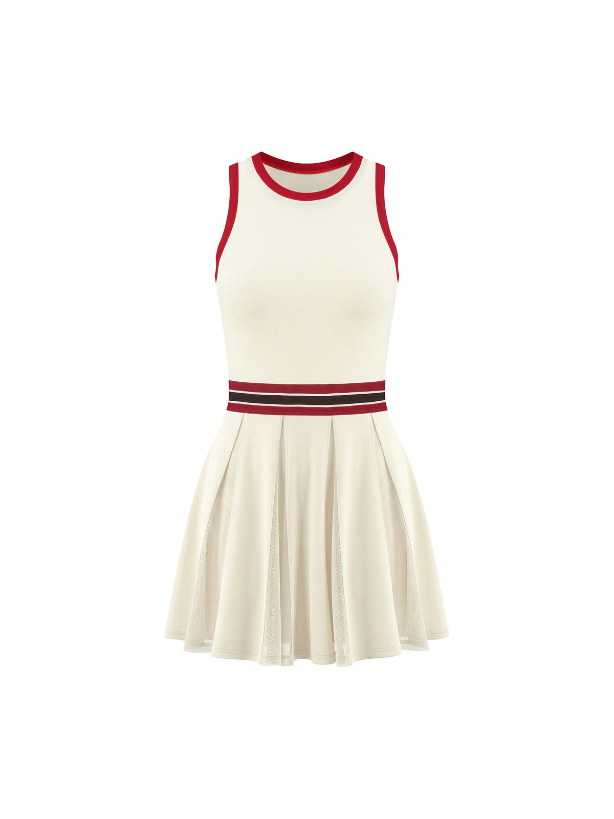 Women’s Color Block A-Line Sleeveless Dress