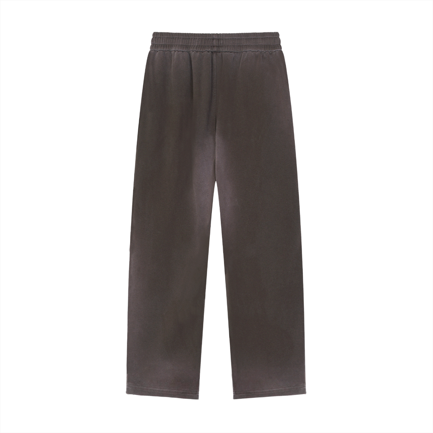 Sun Fade Raw-Edge Straight-Leg Sweatpants