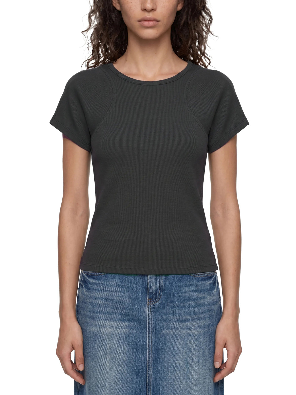 Women’s Slim Fit Paneling T-Shirt