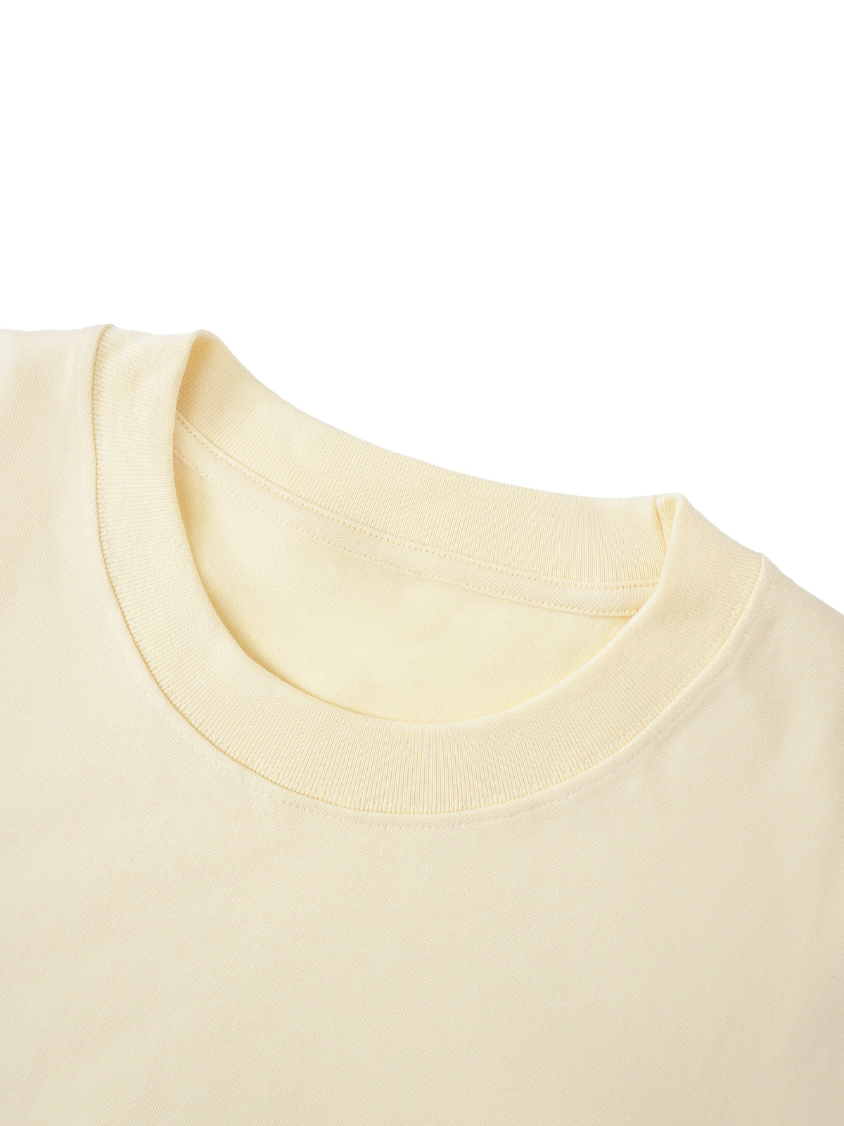 Unisex Solid Color Regular Fit T-Shirt