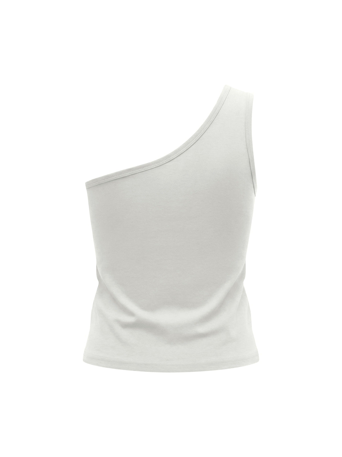 Women's One-Shoulder Crop Tank Top