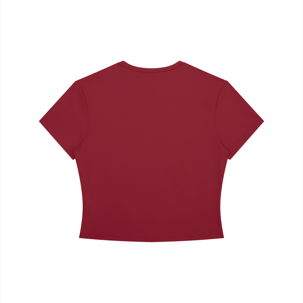 Weekend Mood Women's Crewneck Crop T-Shirt