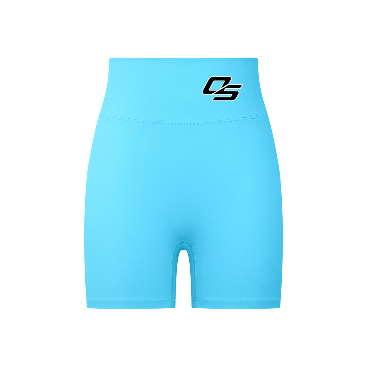 High-Waisted Blend Biker Shorts