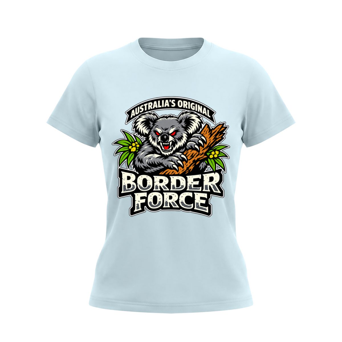Drop Bear Women's Slim Fit Crewneck T-Shirt