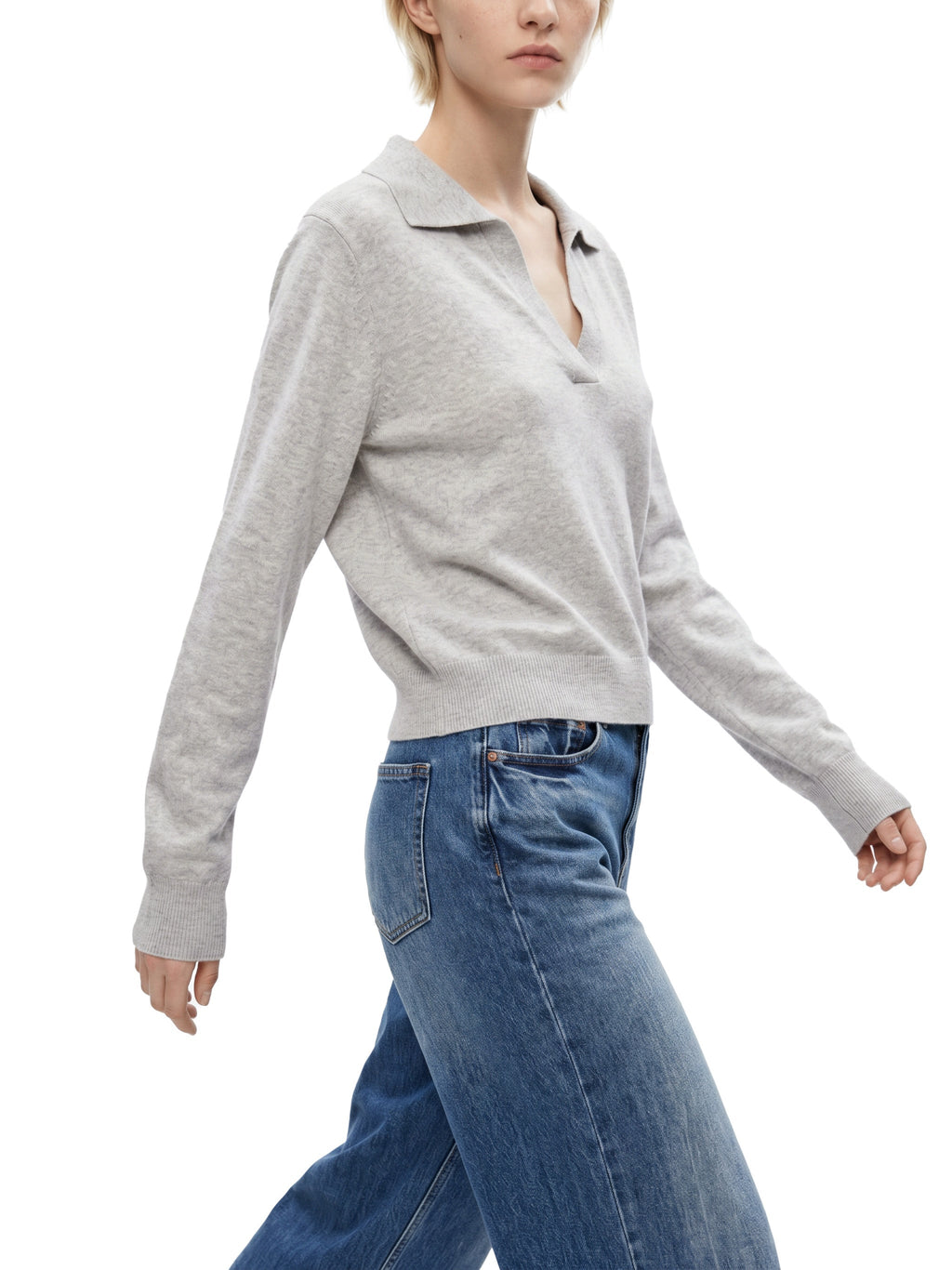 Women’s Collared Pullover Knit Sweater