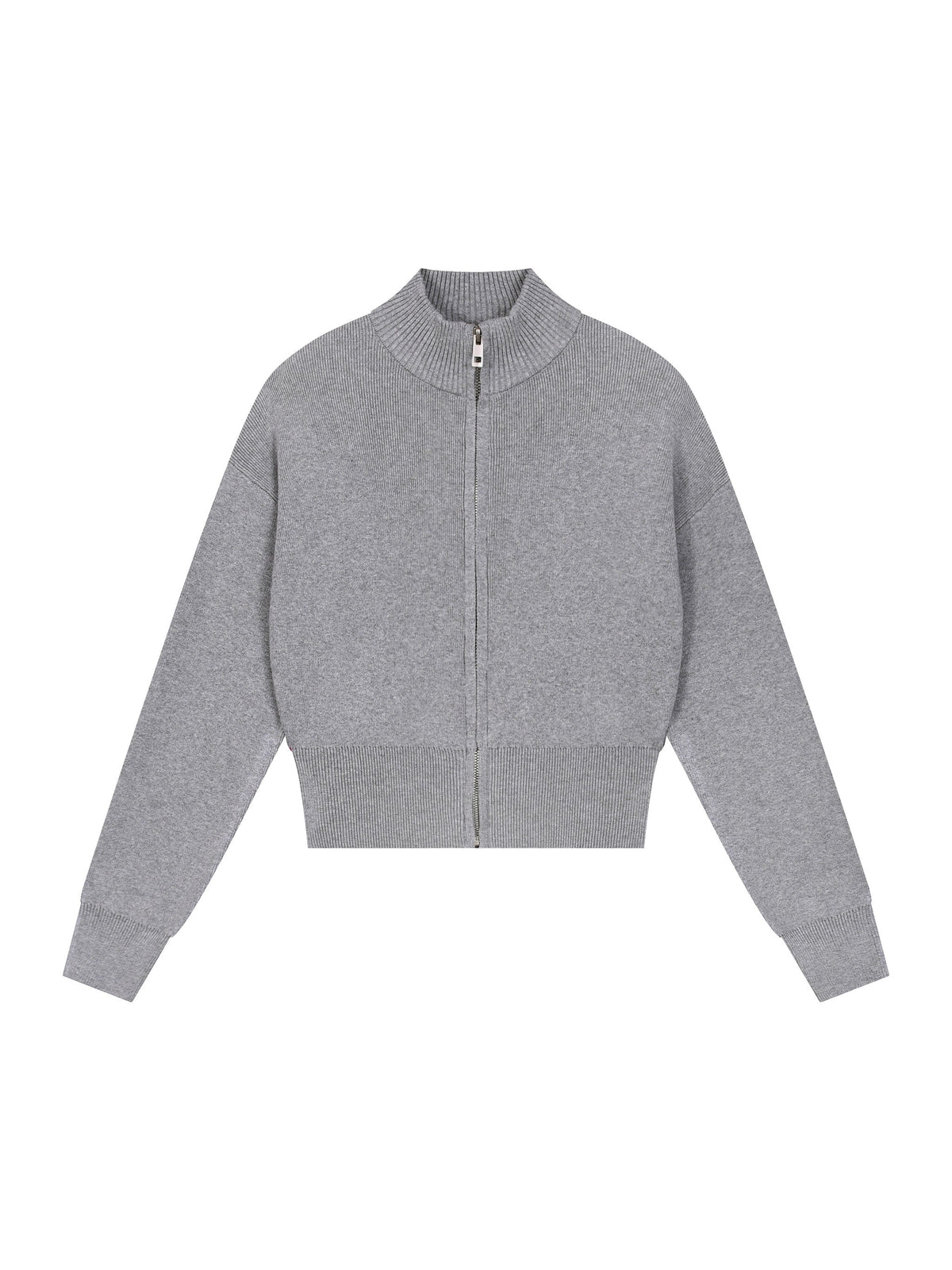 Women’s Mock Neck Zip Up Cardigan