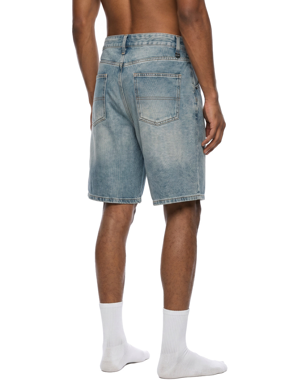 Men’s Vintage Wash Denim Shorts