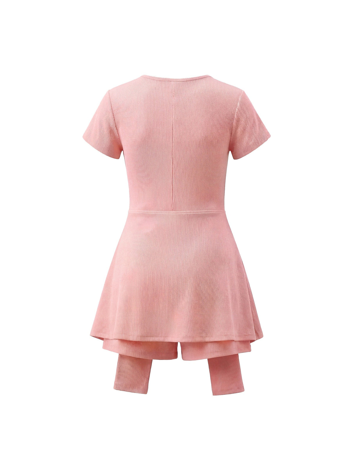 Women's Dual-Function Cape Tie-Waist Romper