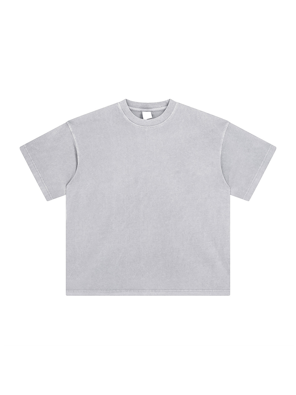 Medium Ash Enzyme Washed T-Shirt front product view