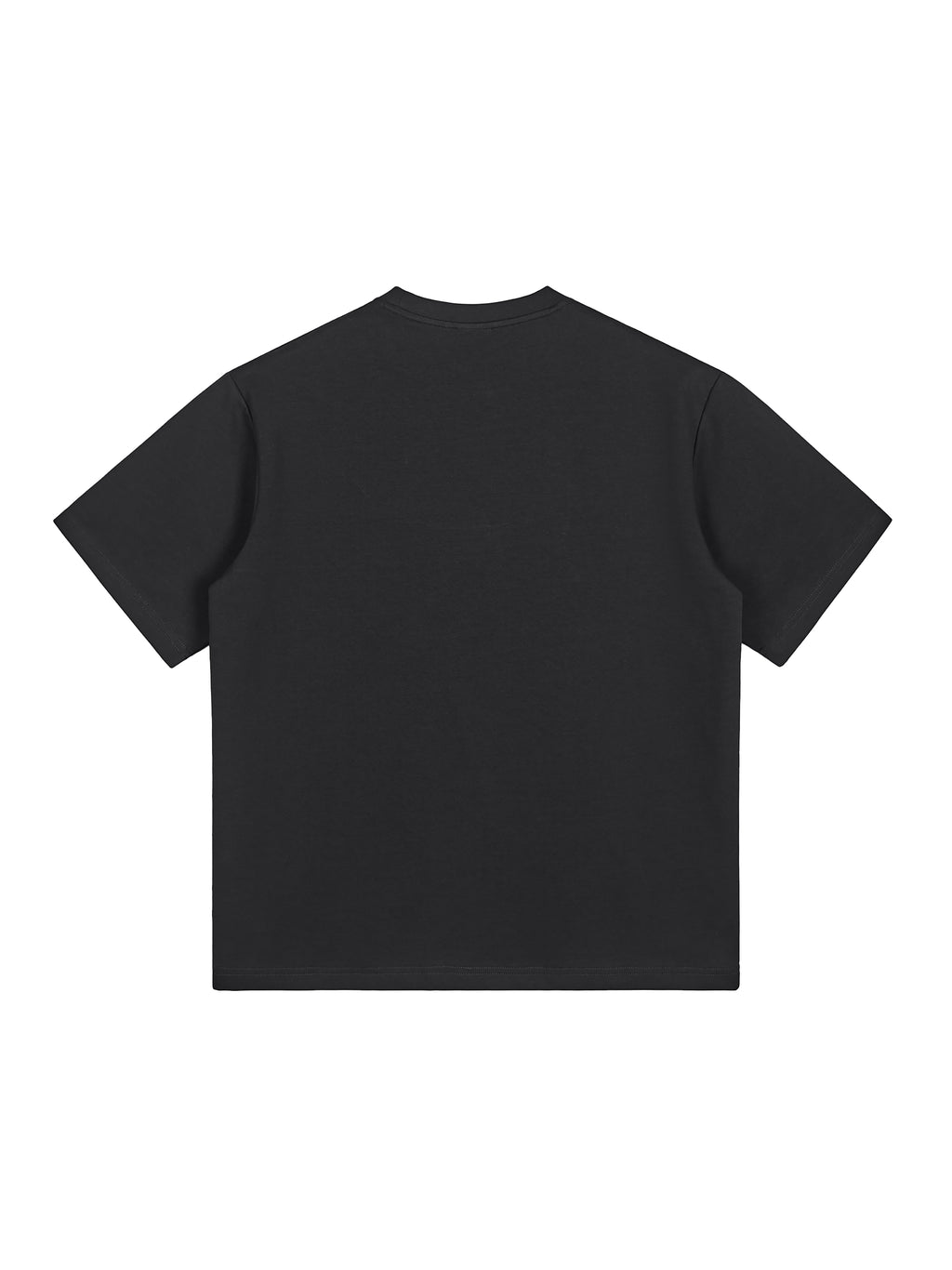 Black Essential Cooling Performance T-Shirt back product view
