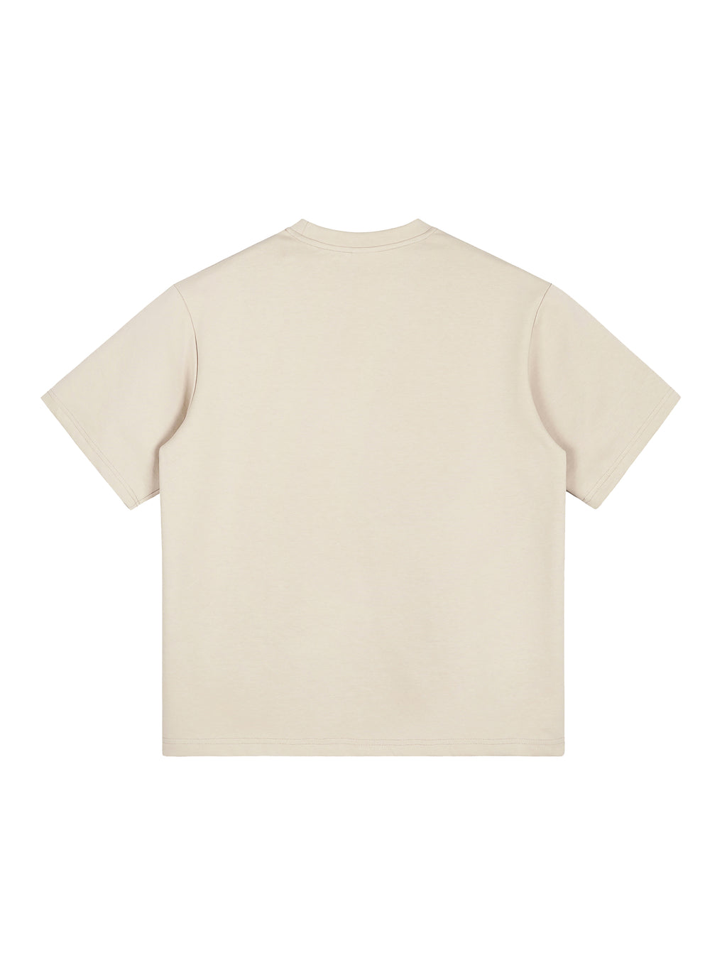 Khaki Essential Cooling Performance T-Shirt back product view