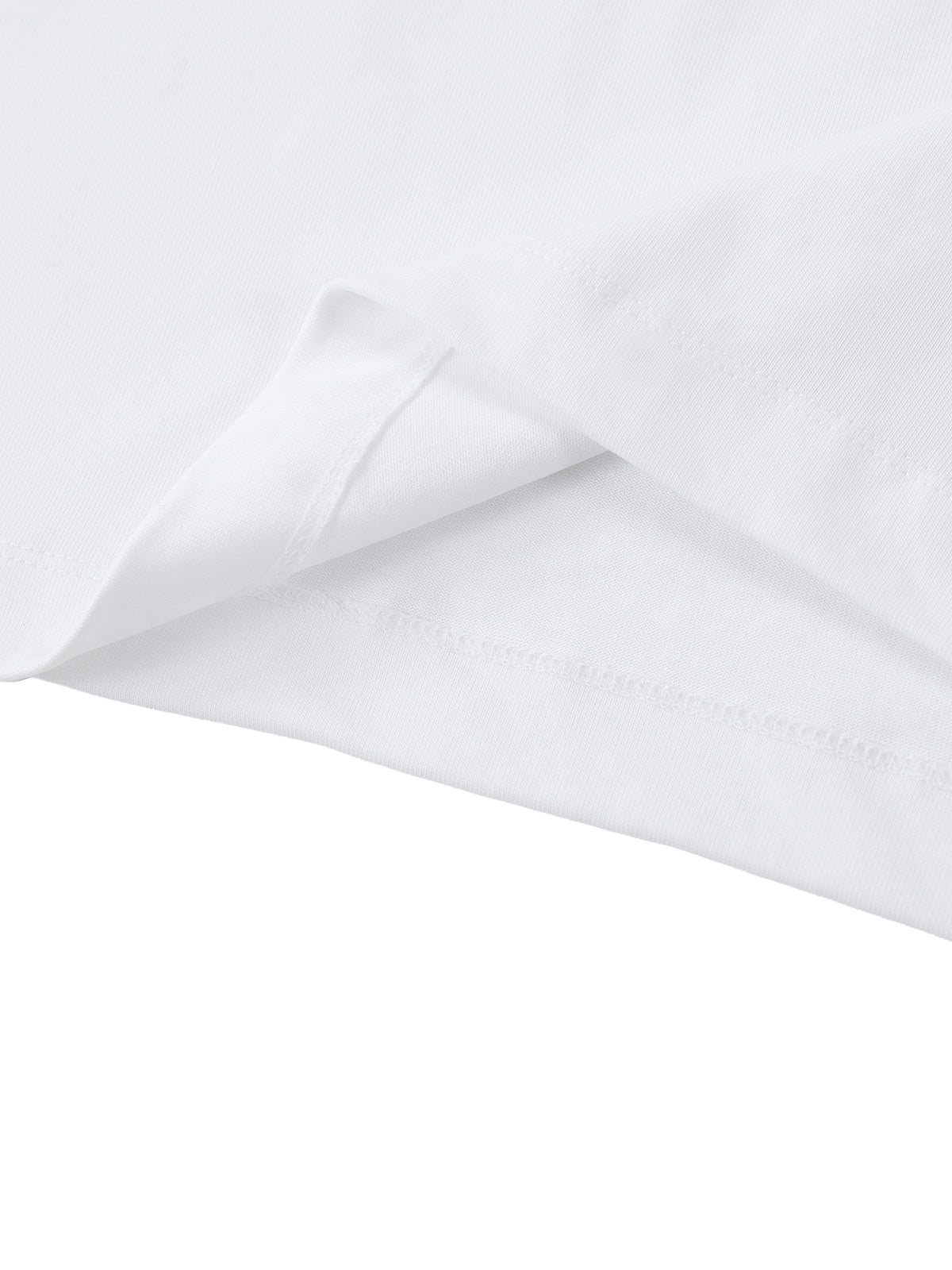Off Script Essential Cotton Long Sleeve T-Shirt - hem detail