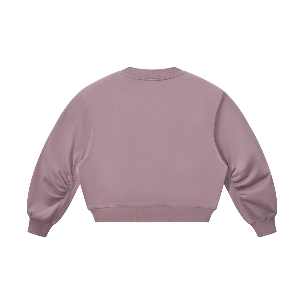 Weekend Mood Women’s Crop V-Neck Sweatshirt