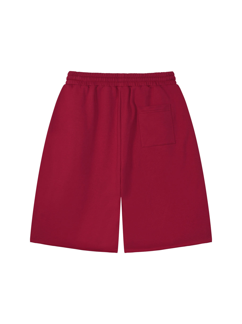 Unisex Loose Raw Edge Shorts