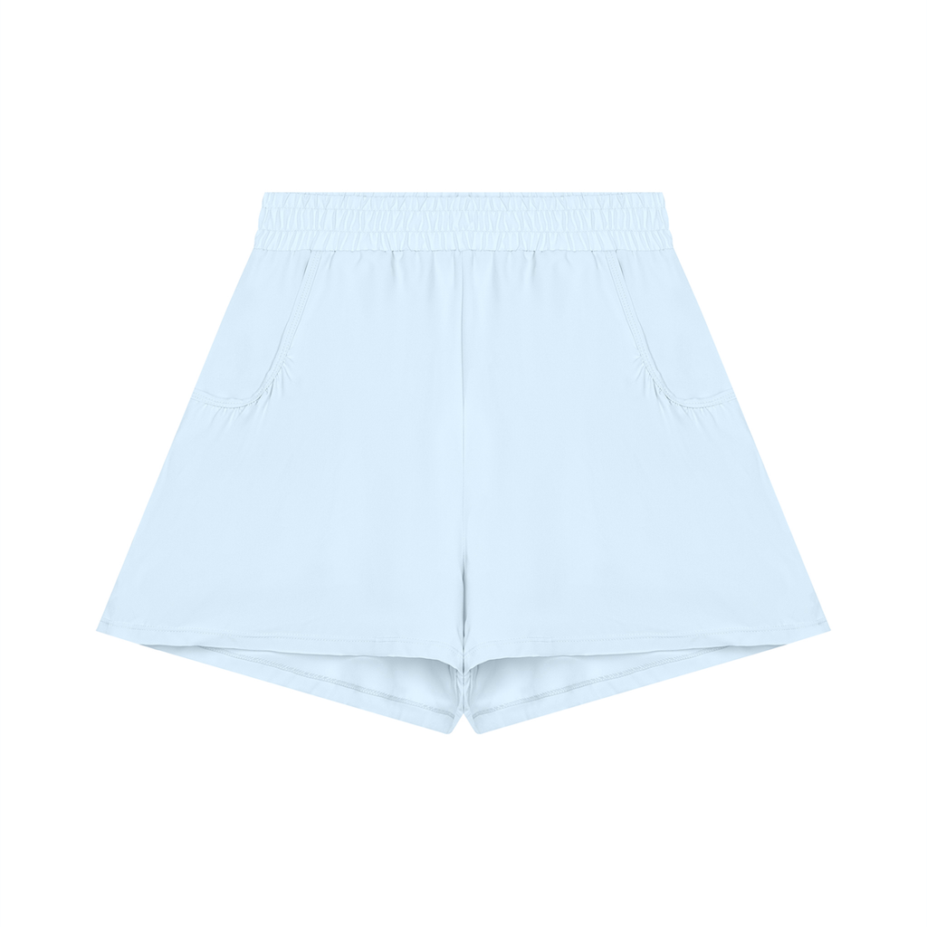 Women's Ruched Yoga Shorts