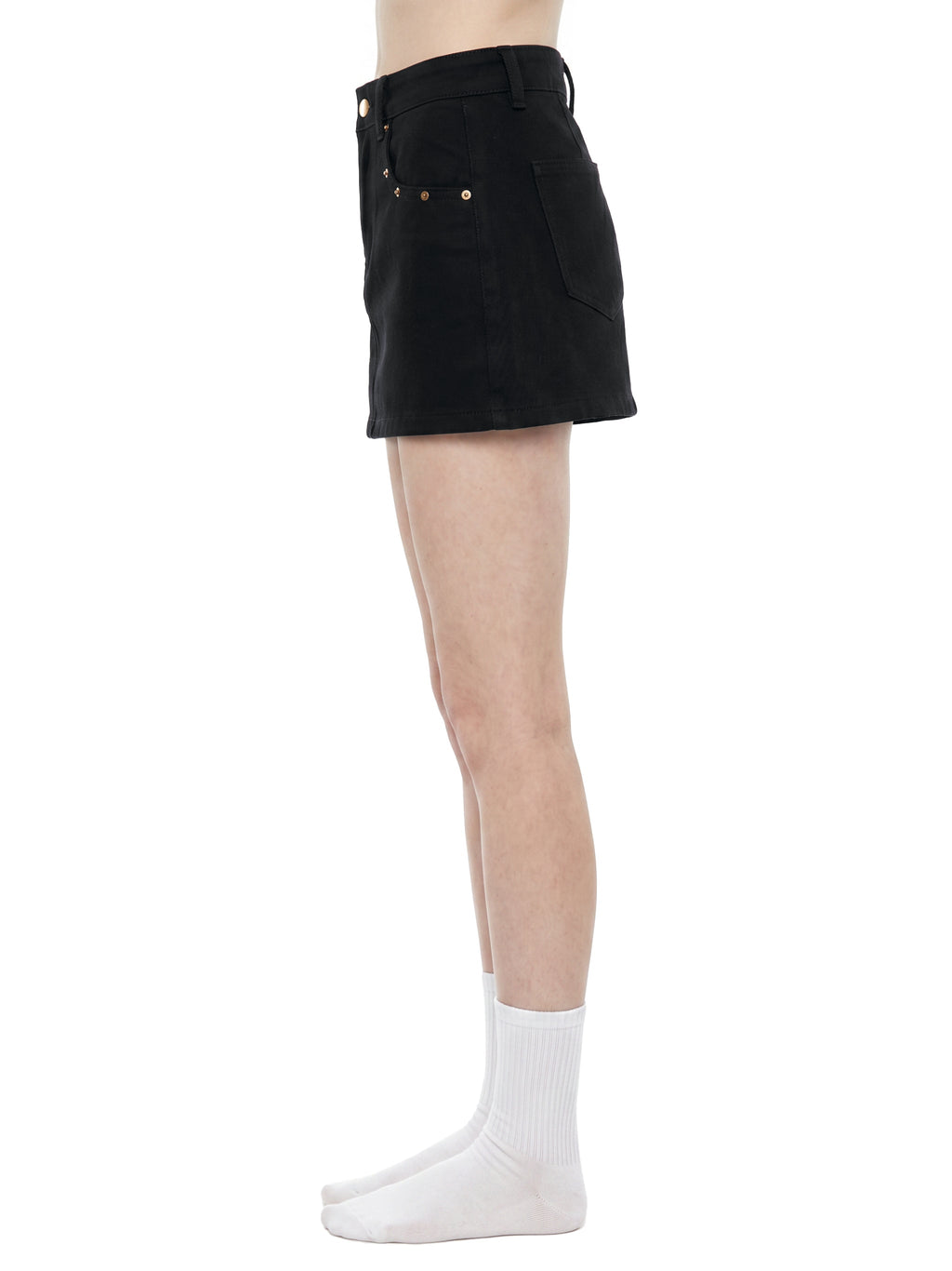 Women’s Studded Denim Mini Skirt