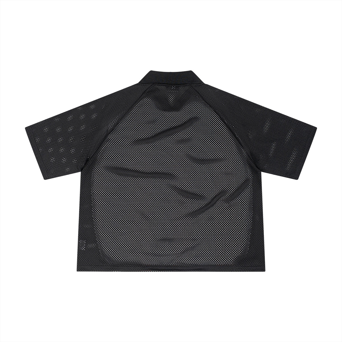 Unisex Striped Mesh Boxy Soccer Jersey