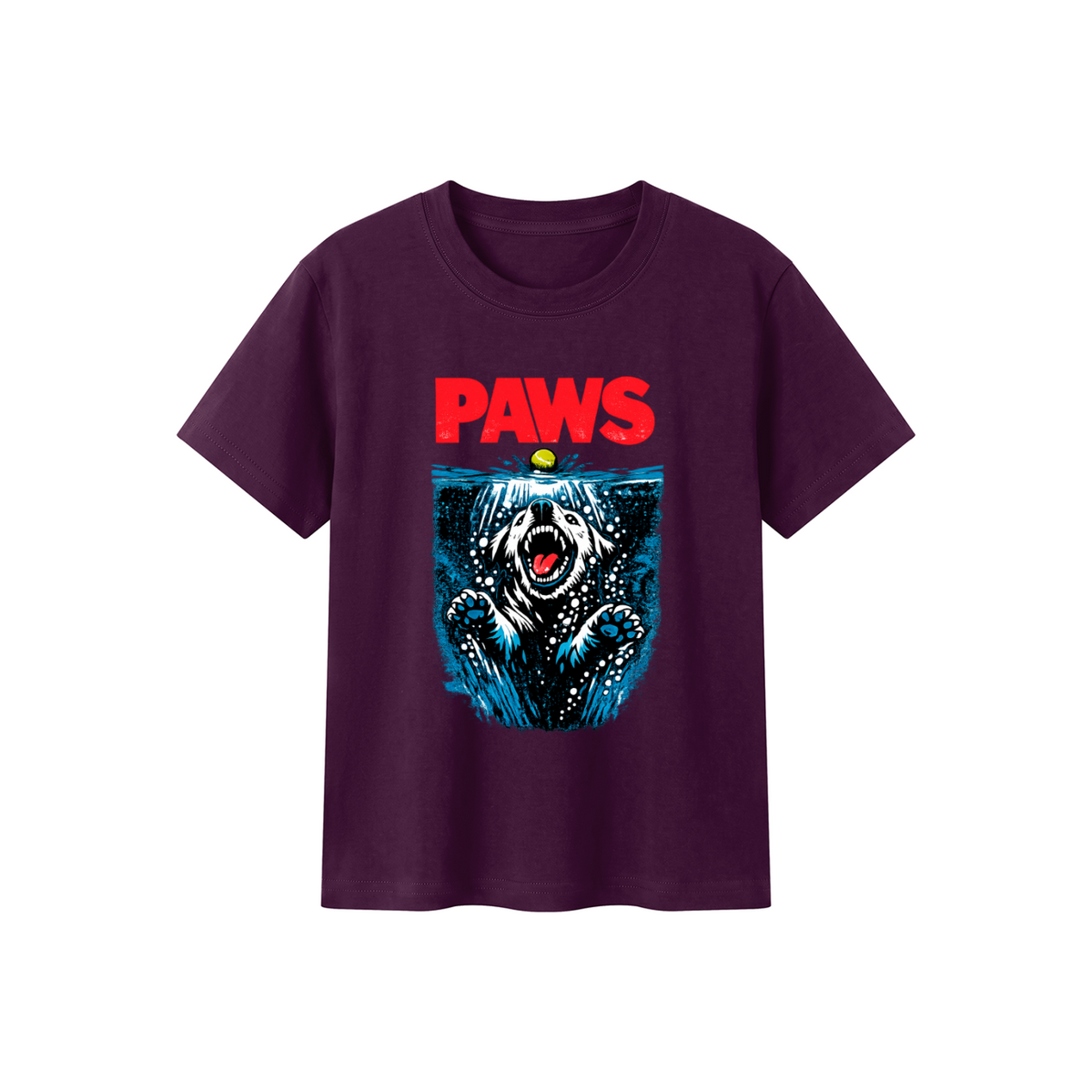 Paws Kids' Crewneck Short-Sleeve T-Shirt