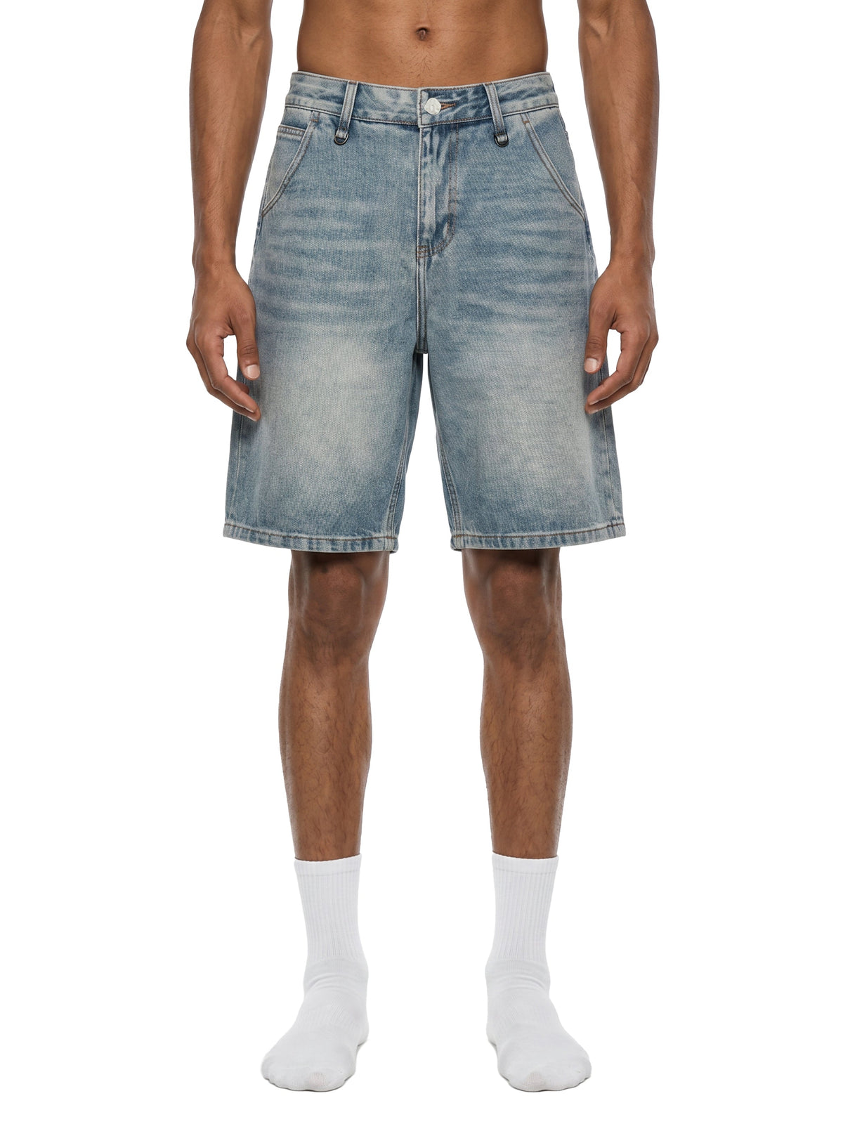 Men’s Vintage Wash Denim Shorts