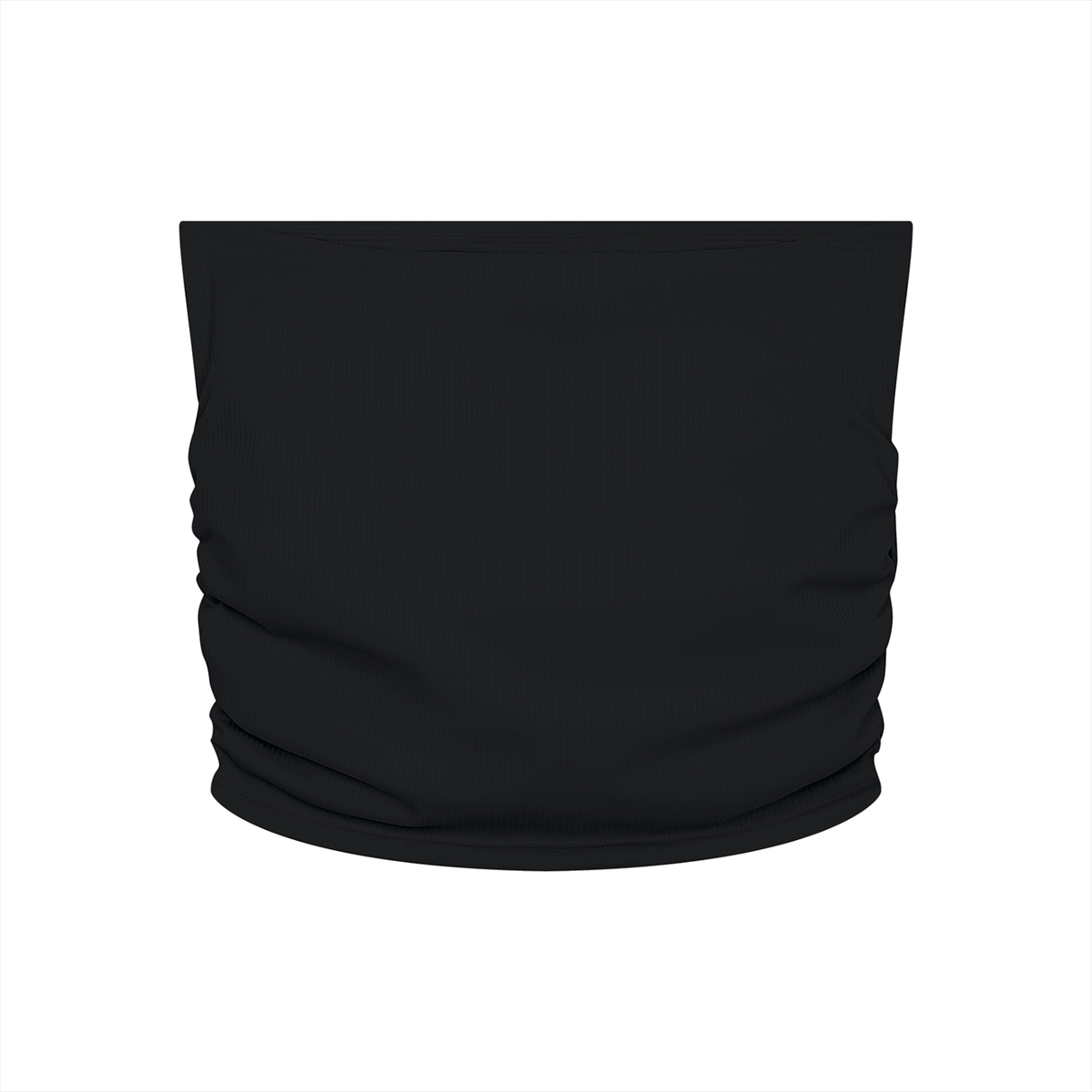 Women’s Ruched Cropped Yoga Tube Top