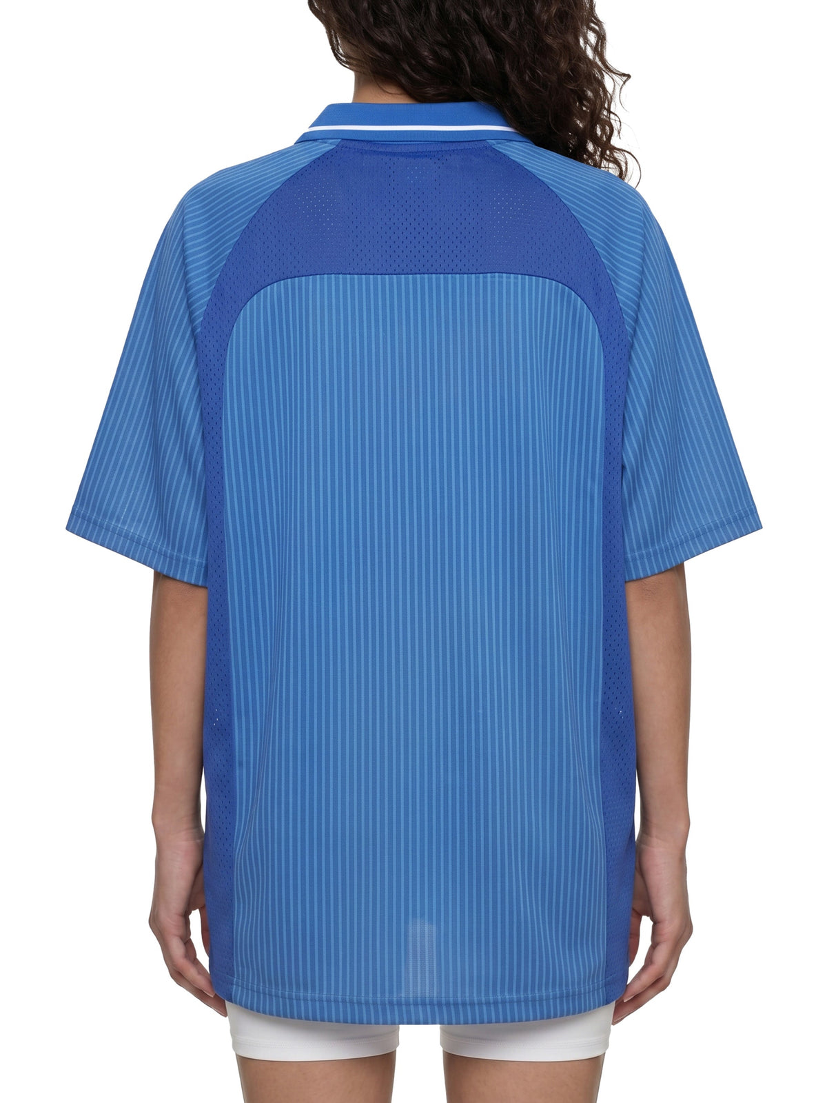 Unisex Striped V-Neck Soccer Jersey gallery view