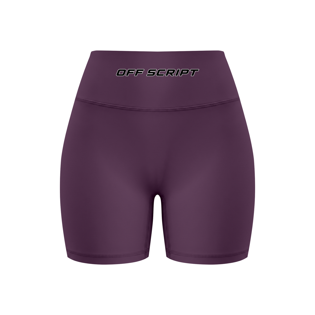 Off Script Women’s High-Waisted Scrunch Yoga Biker Shorts