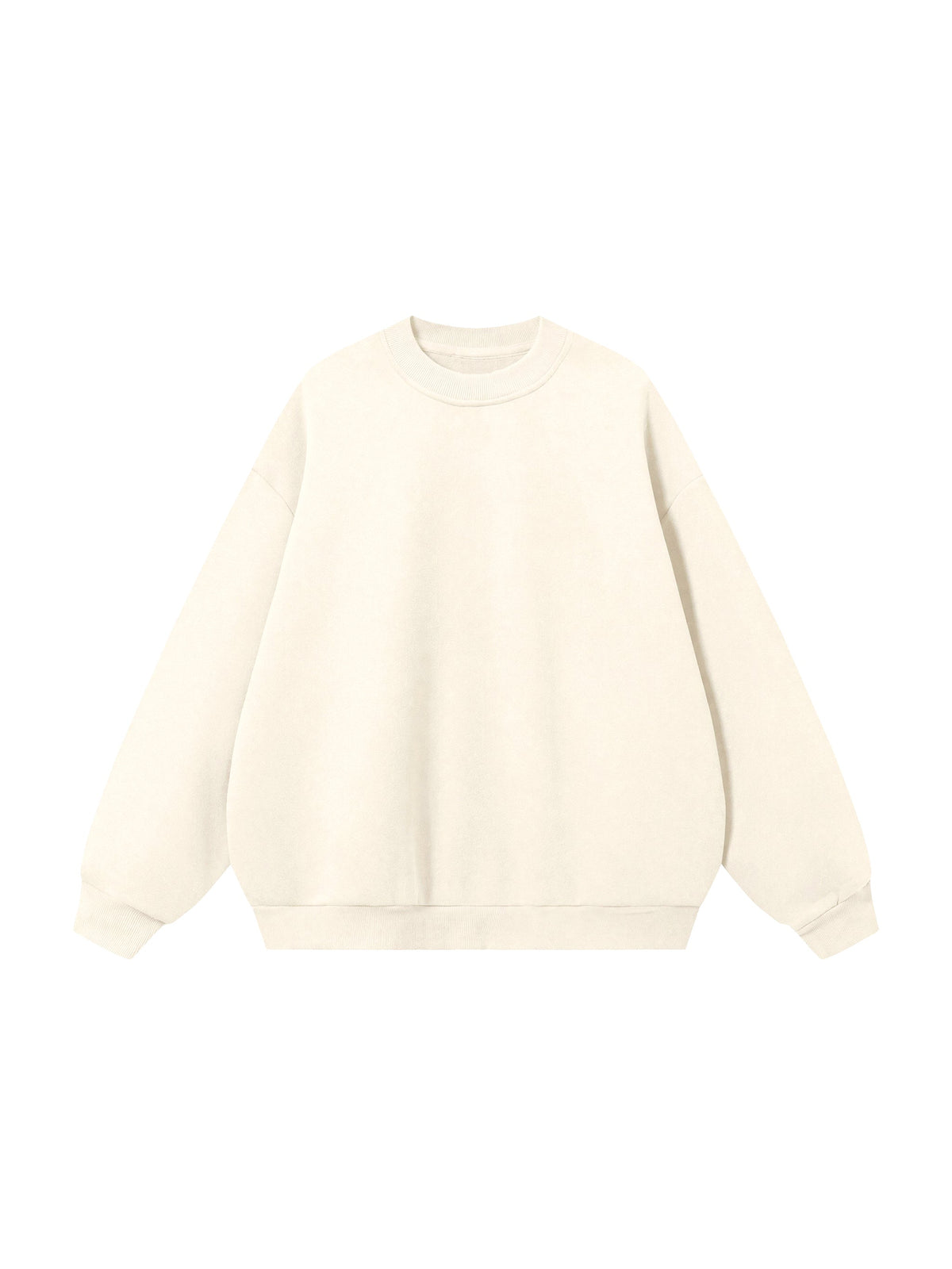 Boxy Fleece Crewneck Sweatshirt