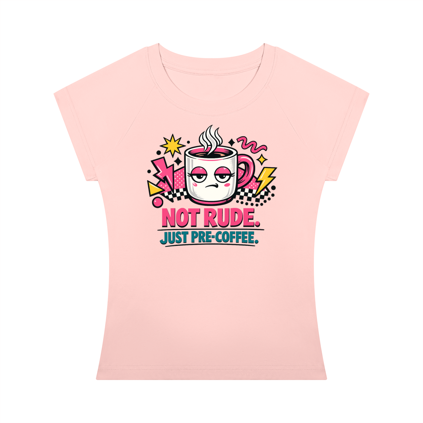 Not Rude Women’s Slim Raglan T-Shirt