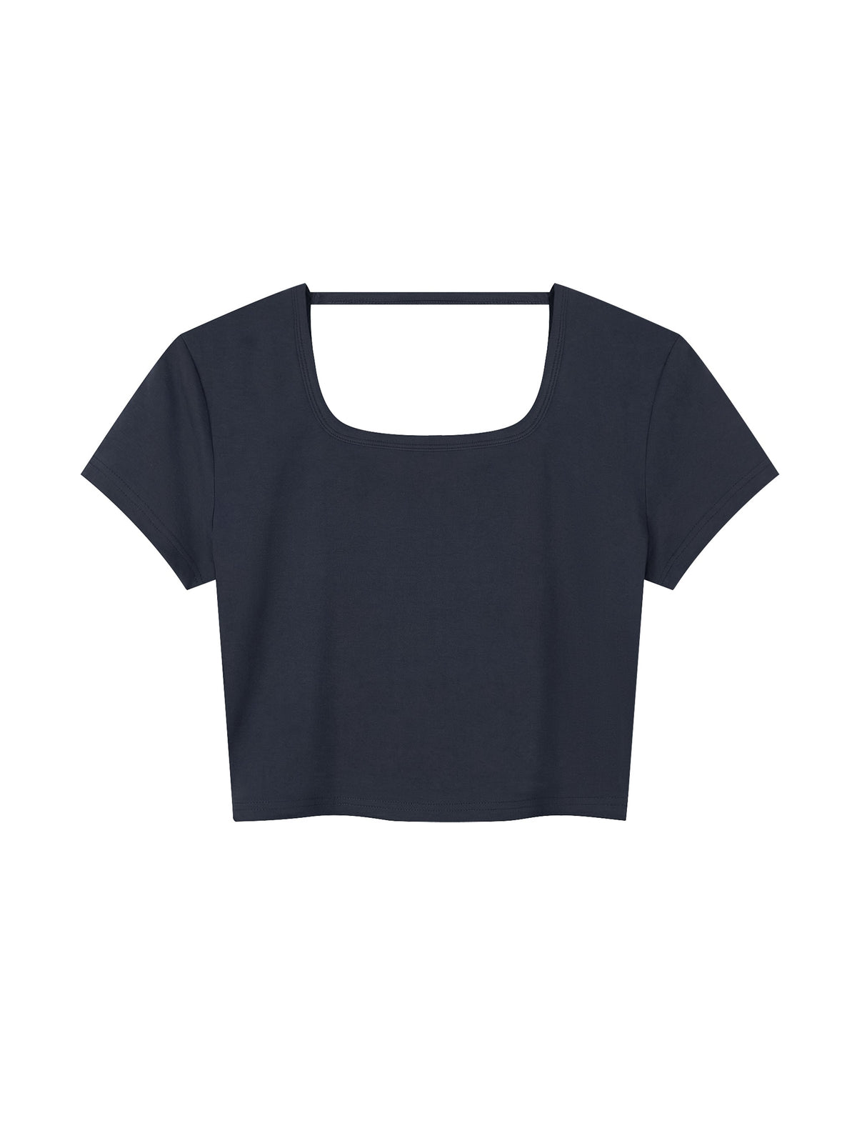 Women's Square Neck Crop T-Shirt