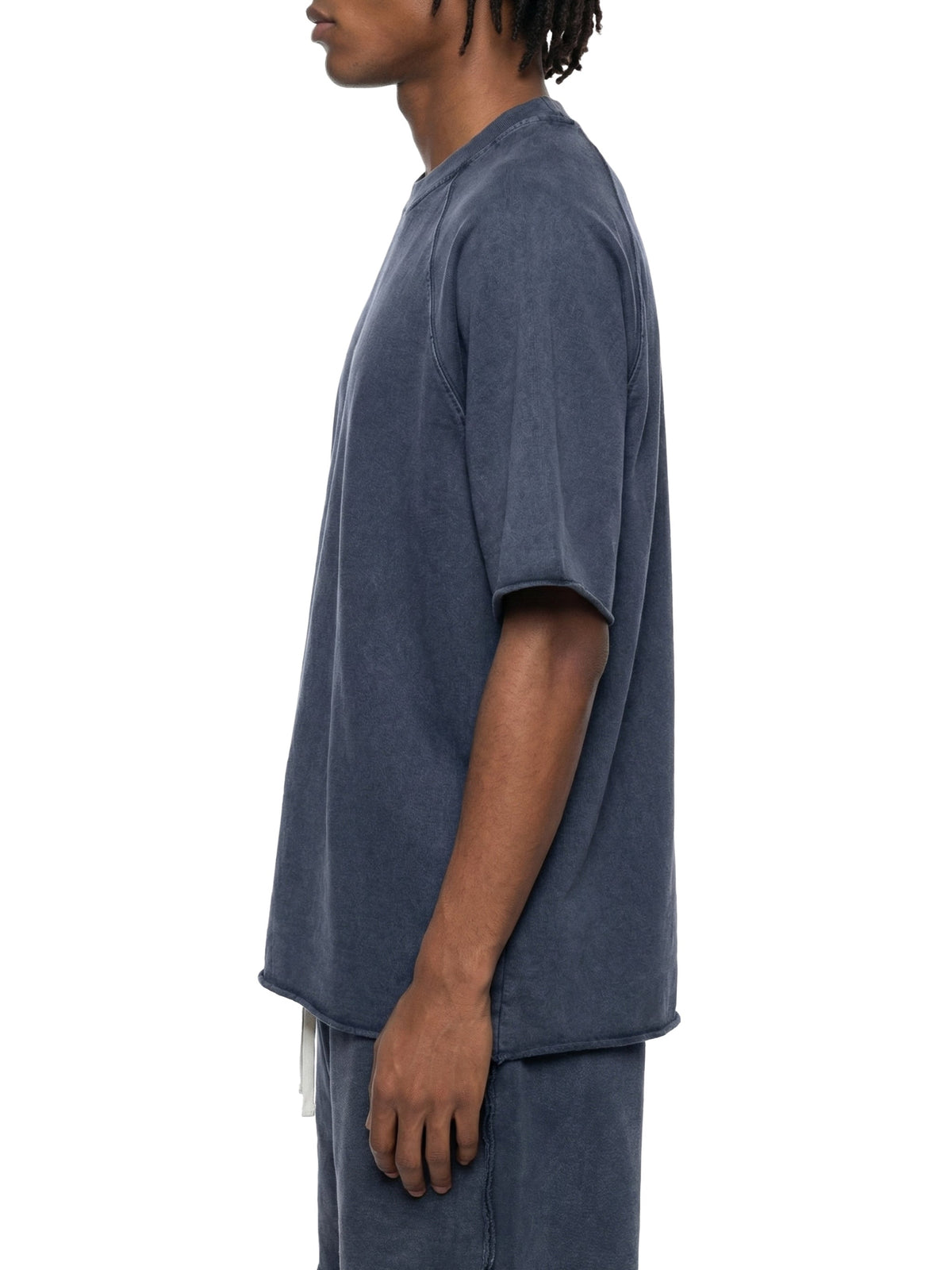 Unisex Mineral Wash Raw Edge T-Shirt