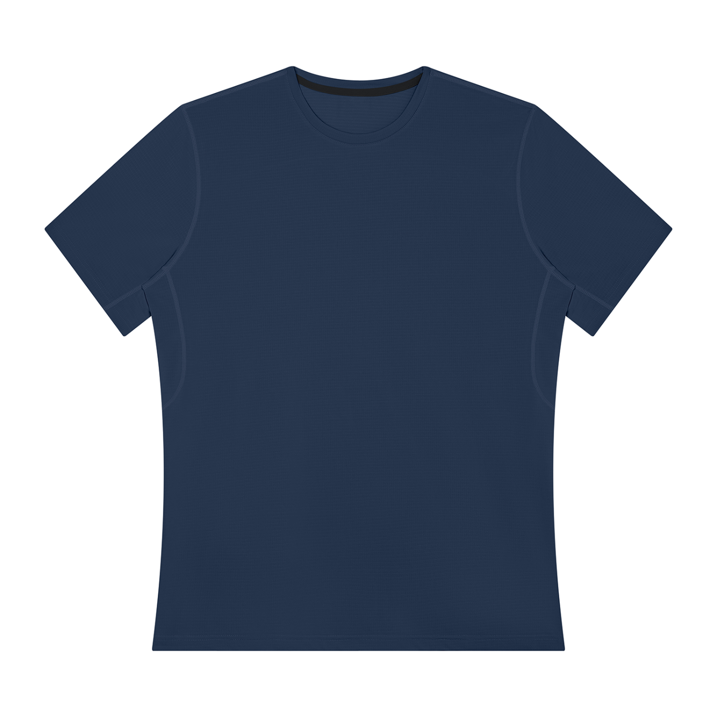 Men’s Regular Fit Performance T-Shirt — Navy Blue front