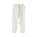 Unisex Essential Heavyweight Cotton Sweatpants – Apricot front view