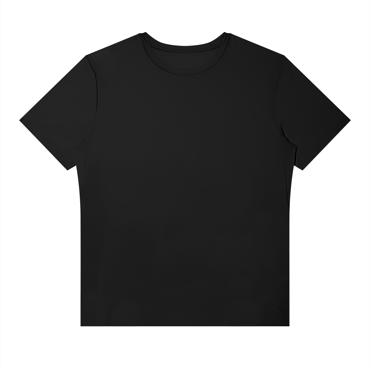 Black Men’s Lightweight Performance T-Shirt front