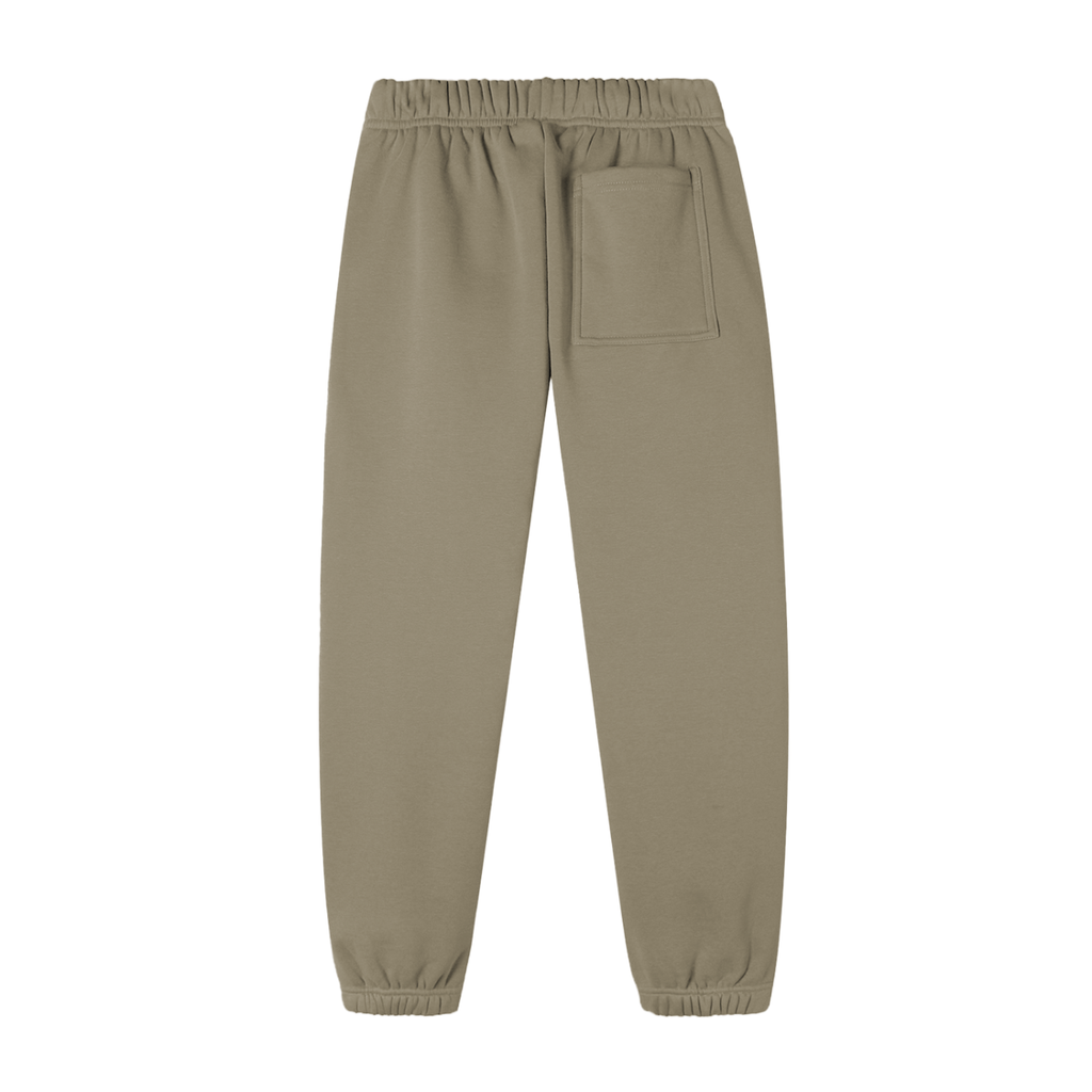 Unisex Essential Fleece Sweatpants – Carbon Grey back view