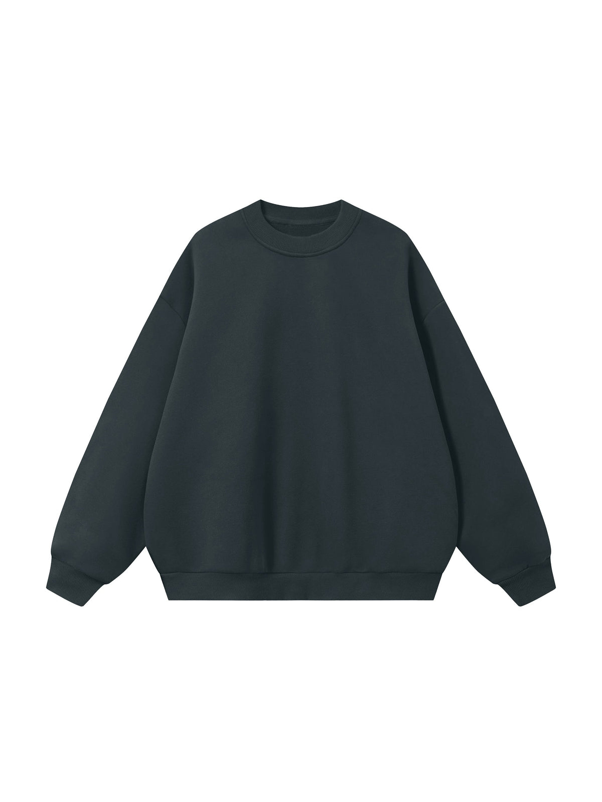 Boxy Fleece Crewneck Sweatshirt