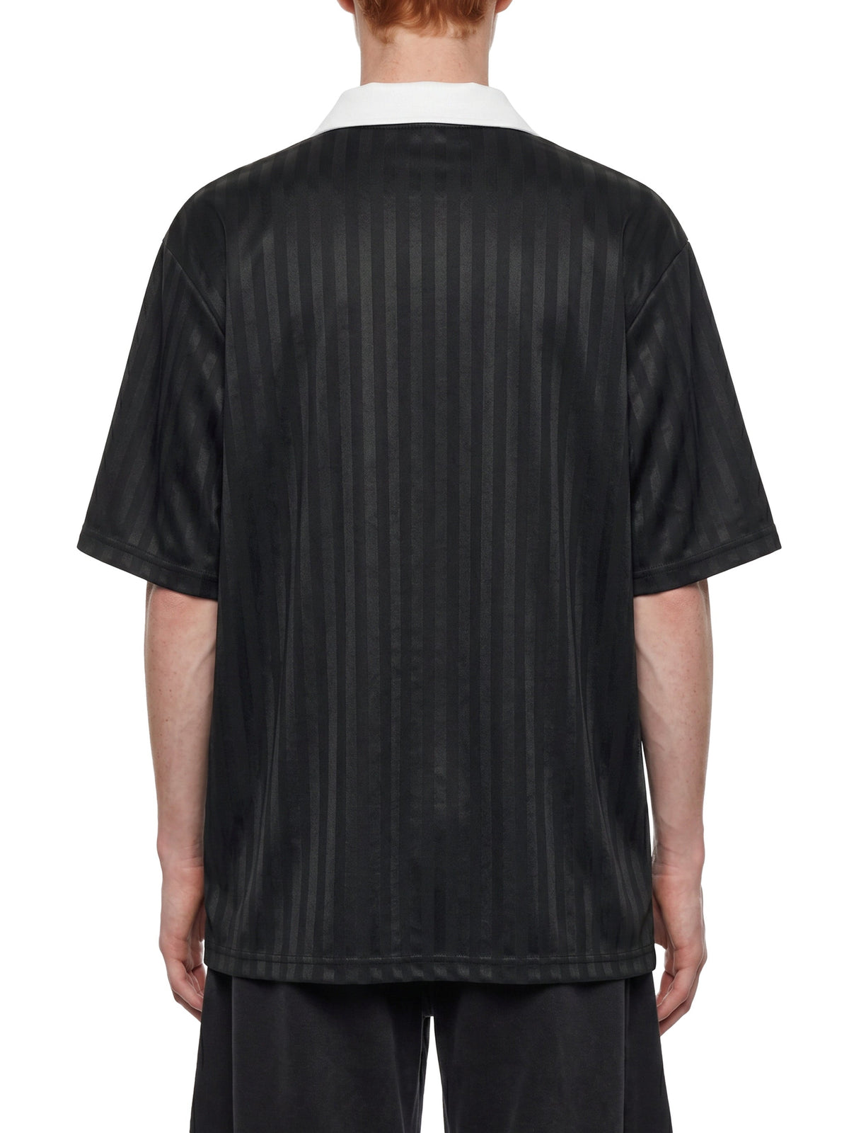 Unisex Contrast-Collar Striped Soccer Jersey gallery view