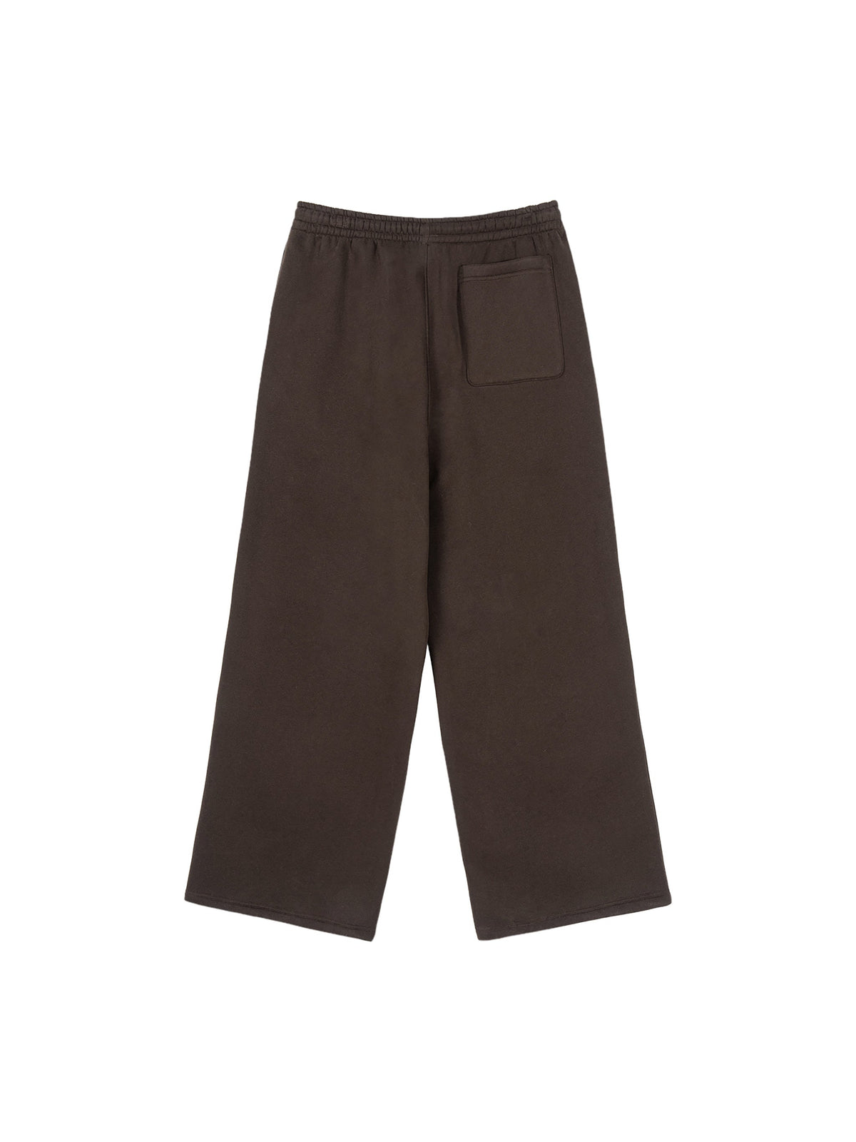 Fleece Drawstring Straight-Leg Sweatpants