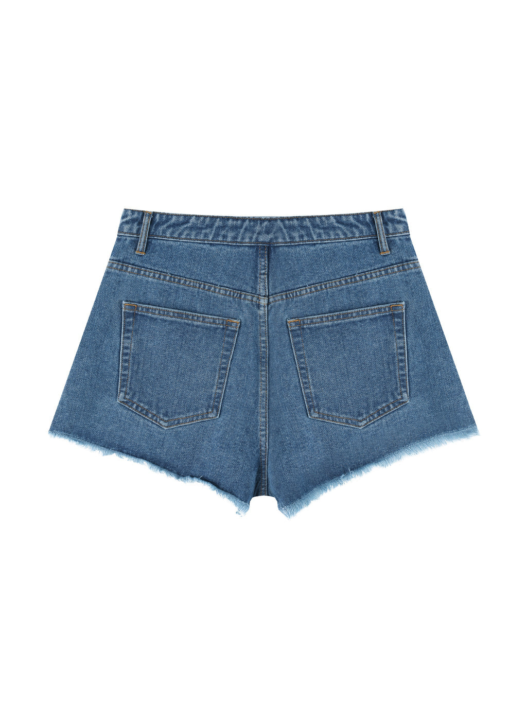 Women’s Vintage Wash High Rise Denim Shorts
