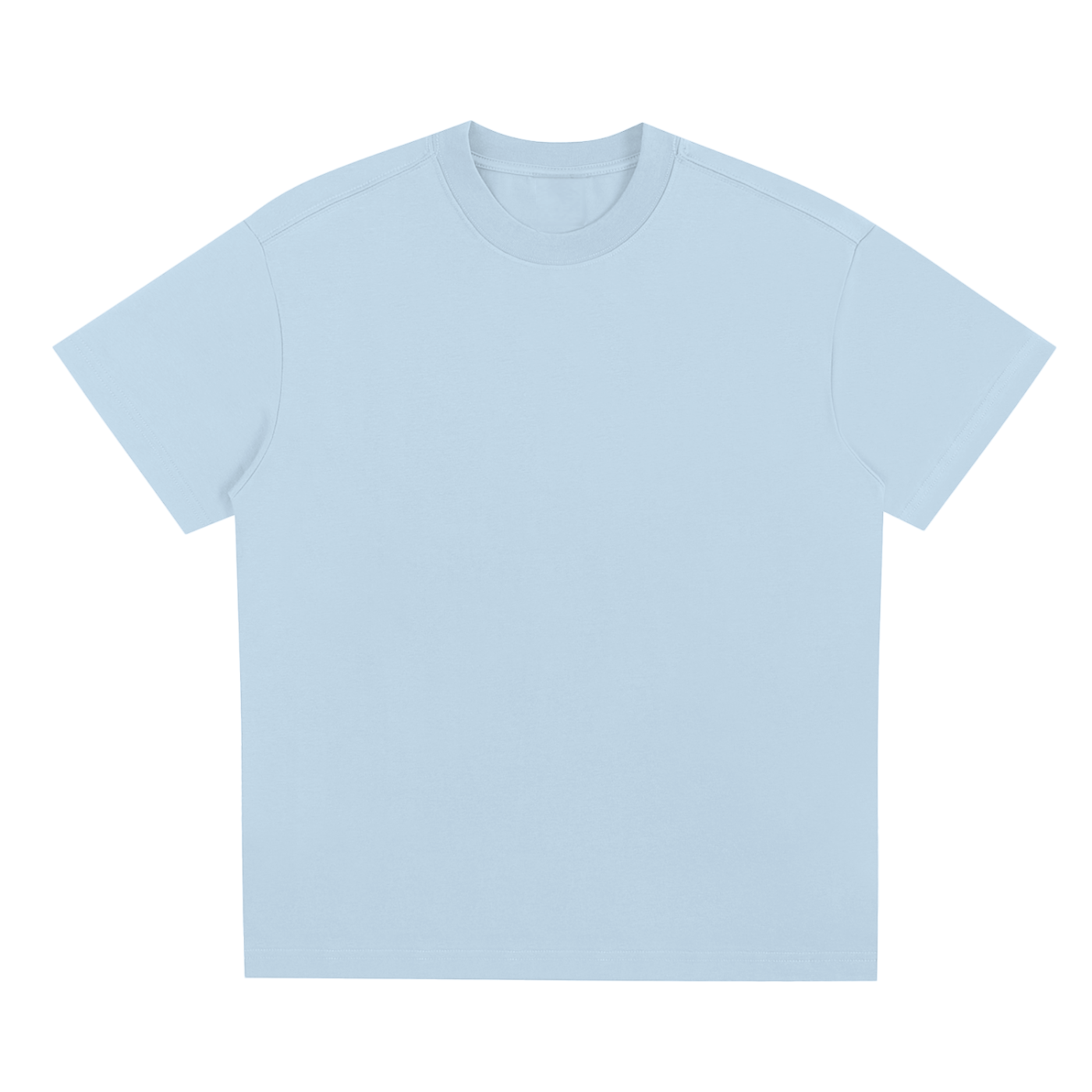 Sky Blue Sorona Quick-Dry Cooling T-Shirt front