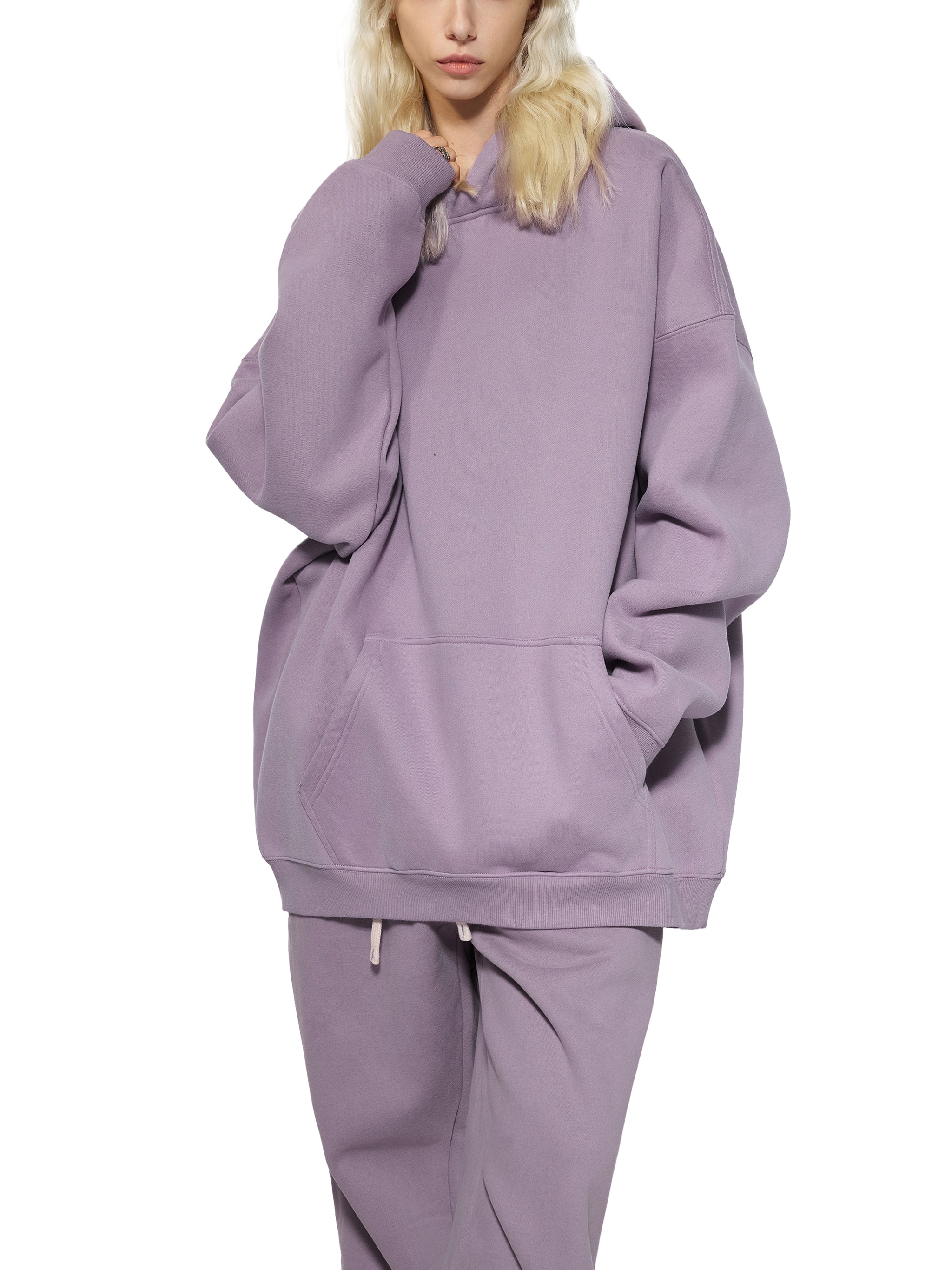 Unisex Oversize Fleeced Hoodie