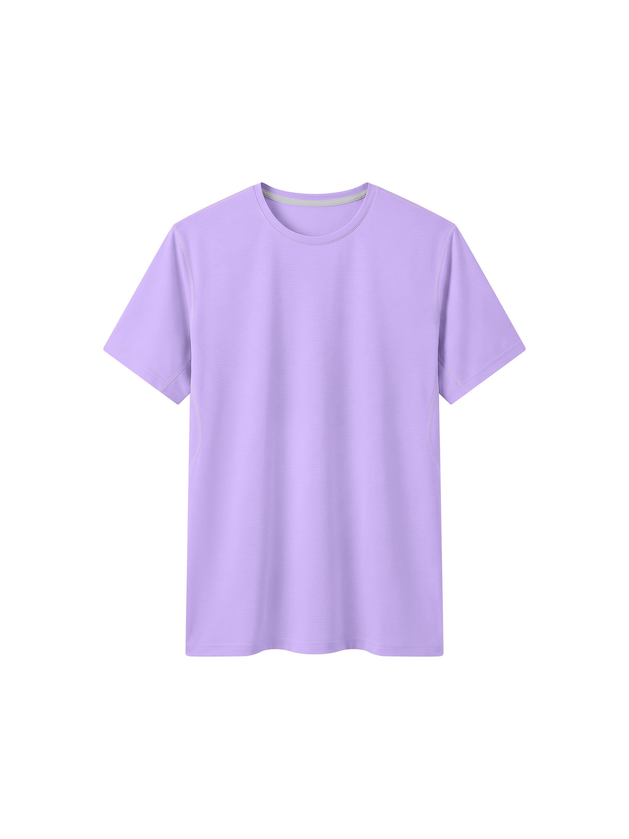 Men’s Regular Fit Performance T-Shirt in Purple — front view