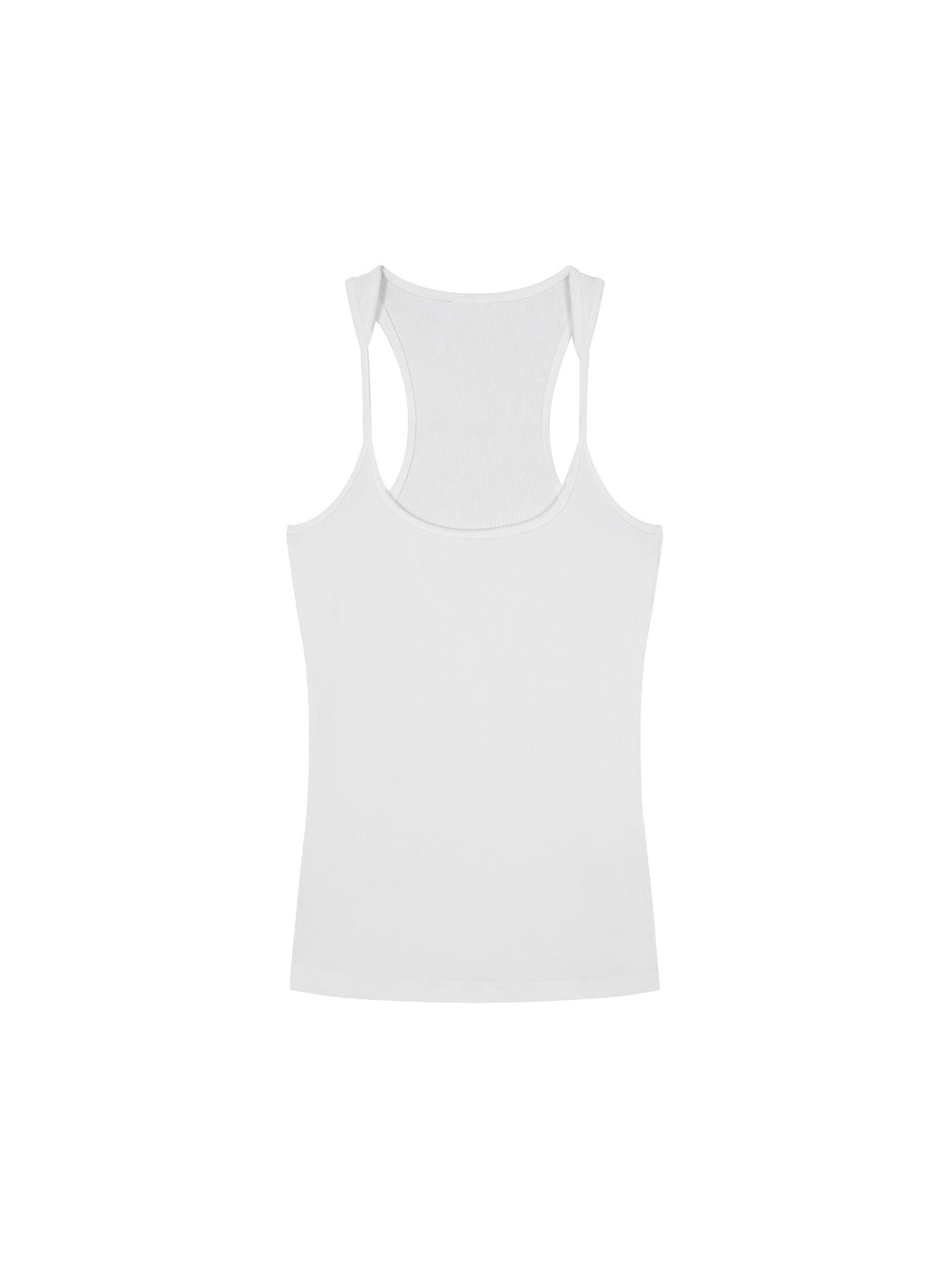 Women’s Slim Fit Ribbed Racerback Tank Top