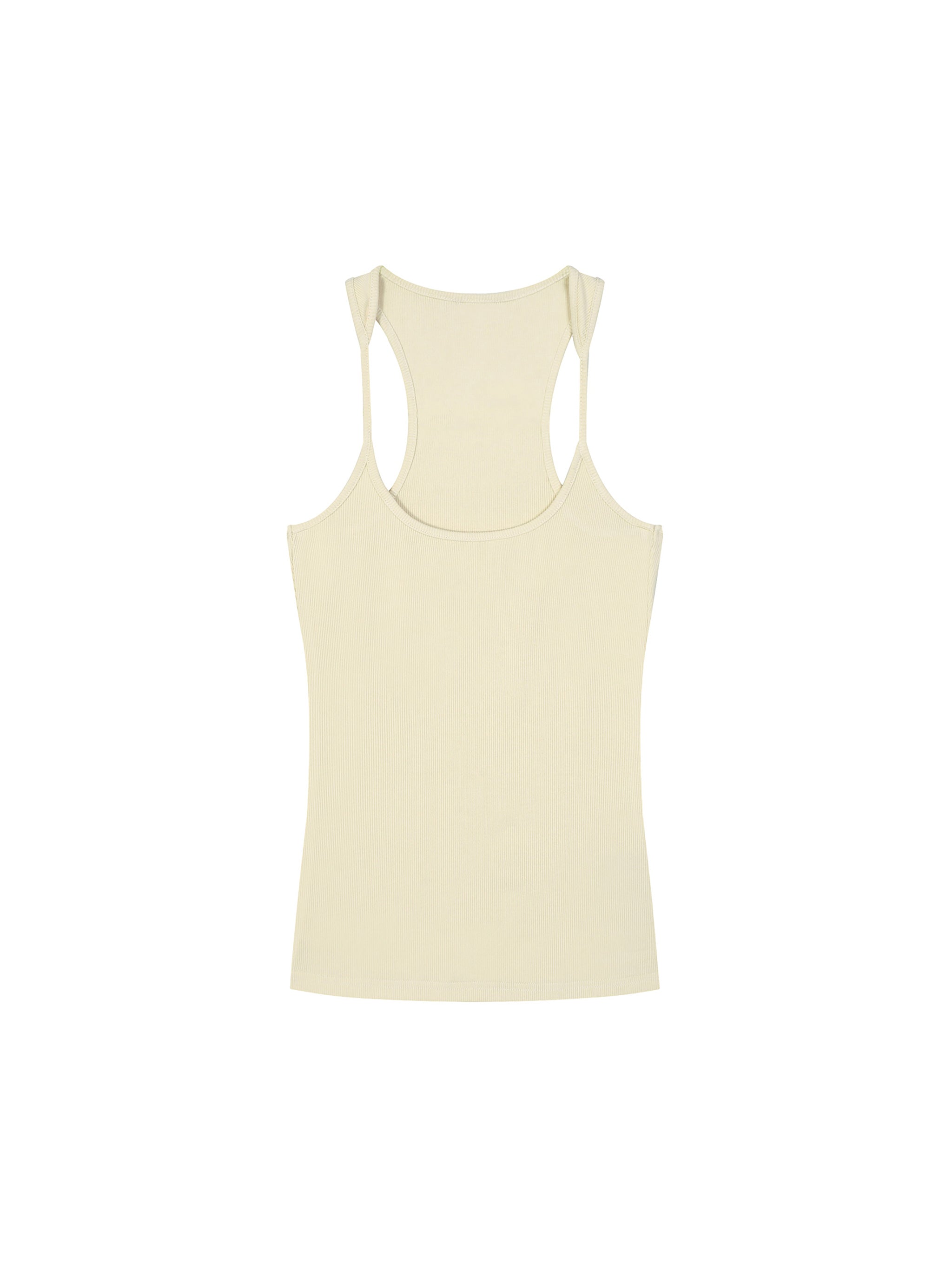 Women’s Slim Fit Ribbed Racerback Tank Top