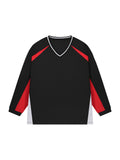 Unisex Color Block Long Sleeve Jersey