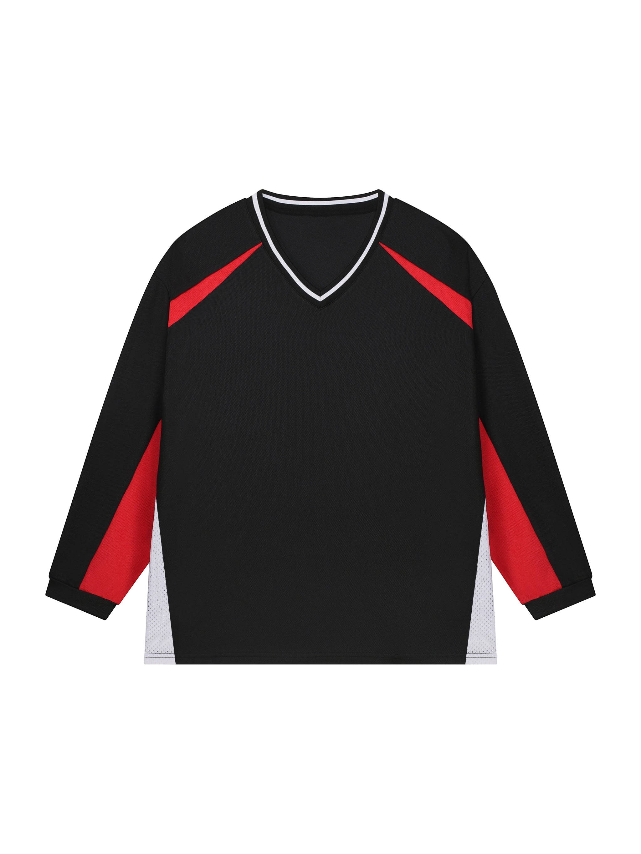 Unisex Color Block Long Sleeve Jersey