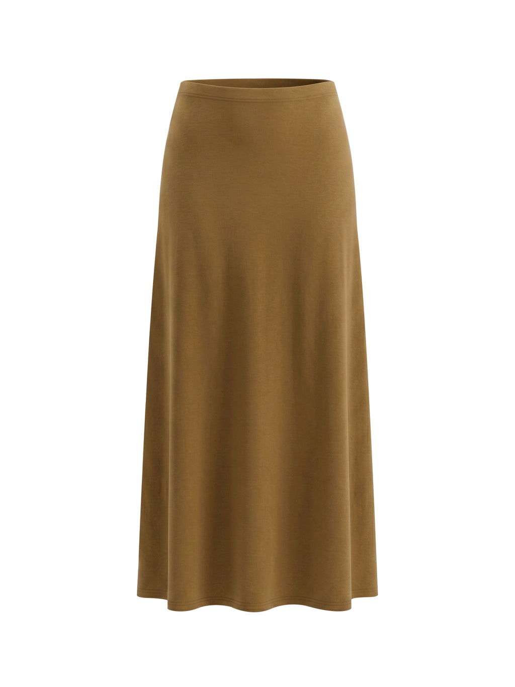 Women’s Solid Colour Knit Maxi Skirt