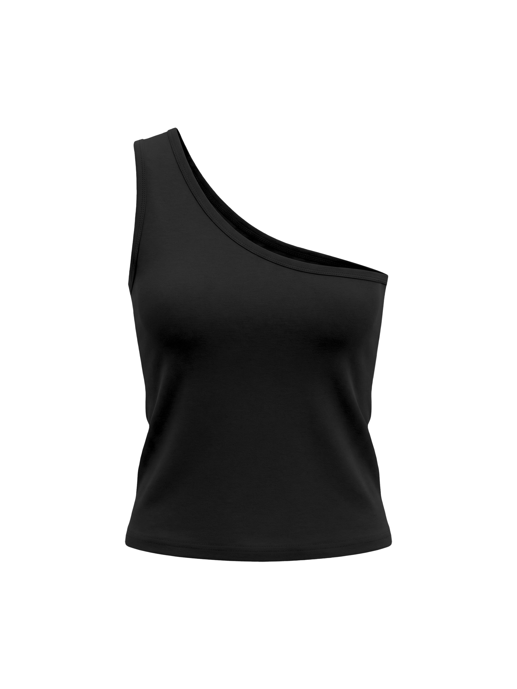 Women’s One-Shoulder Crop Tank Top