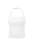 Women's Halter Crop Sports Bra