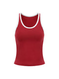 Women’s Colour Block Cropped Tank Top